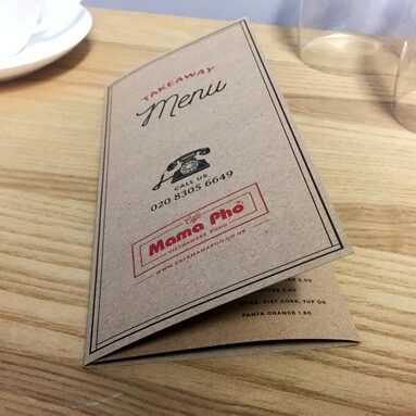 Tek Yaprak Menu Modeli T103